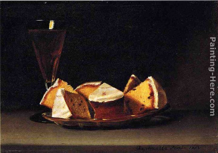 Cake and Wine painting - Raphaelle Peale Cake and Wine art painting